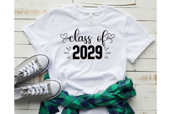 Class of 2029 Graphics for T-Shirt Designs