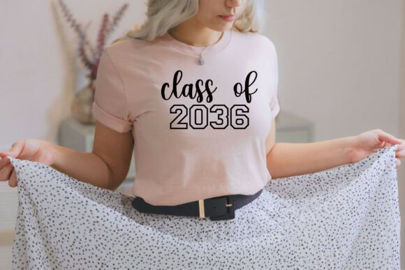 Class of 2036: Graphics for T-Shirt Designs