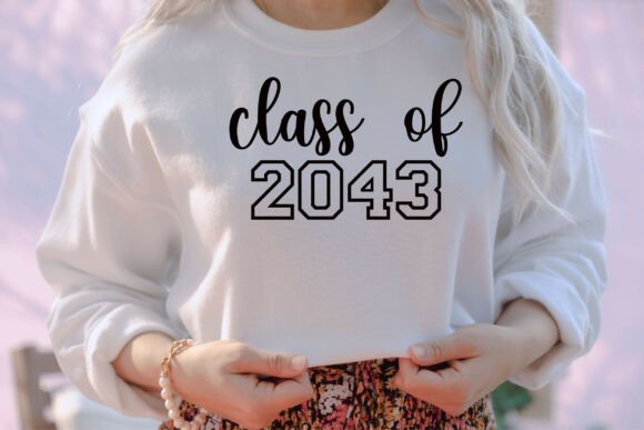 Class of 2043 Embroidery Design