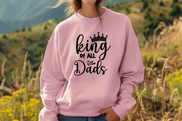 King of All Dads SVG Graphics