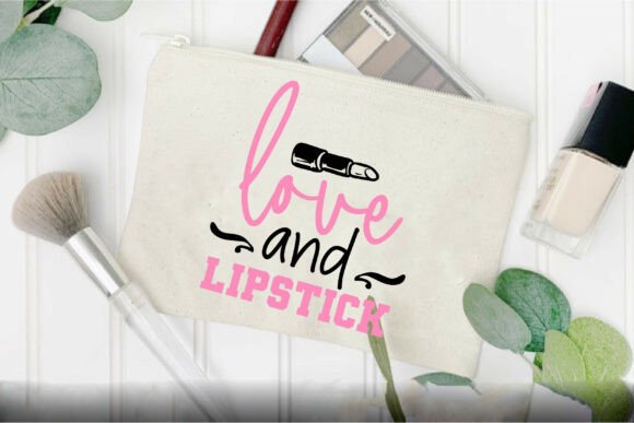 Love and Lipstick Graphics: T-Shirt Designs for Branding