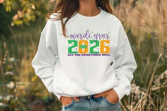 Mardi Gras 2026 SVG Graphics
