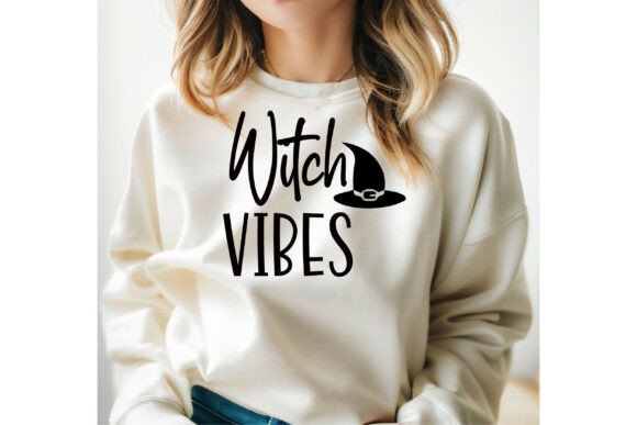 Witch Vibes Graphics for T-Shirt Designs